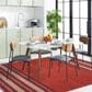 Safavieh Montauk 9" x 12" Red and Ivory Area Rug, , large