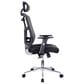 Rta Products Llc High Back Executive Mesh Office Chair with Arms and Lumbar Support in Black, , large