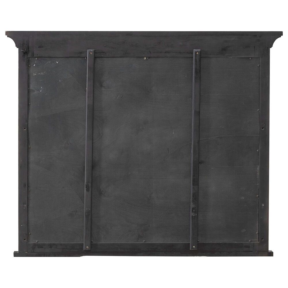 Belle Furnishings Paradise Valley Landscape Mirror in Saddle Brown, , large