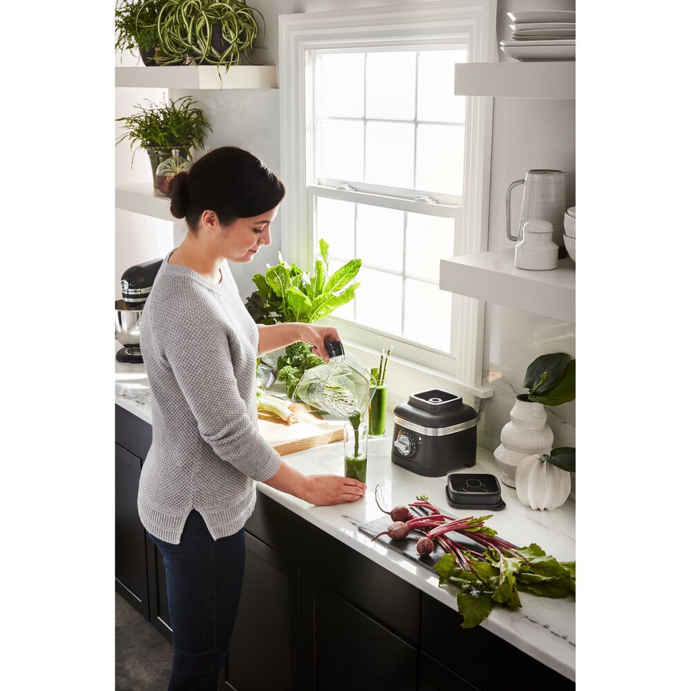 KitchenAid K400 Variable Speed Blender in Matte Black, , large