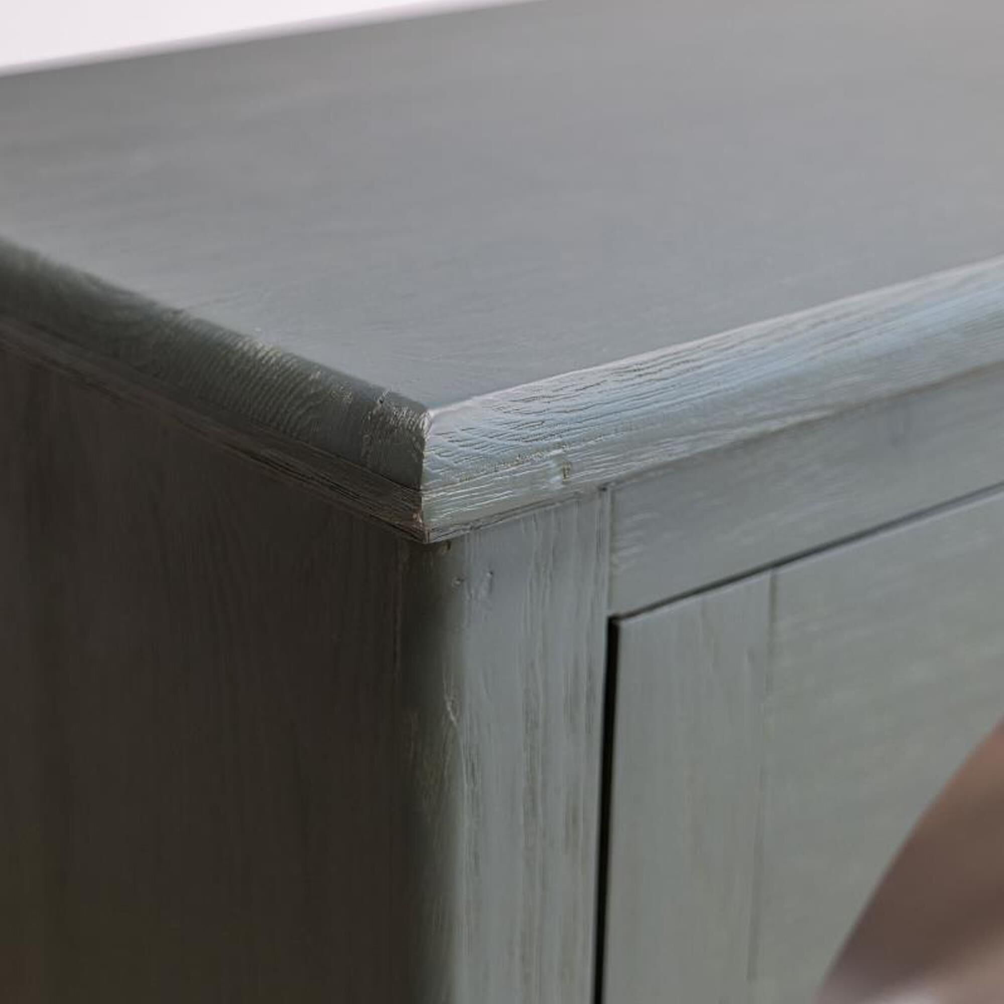 Fallridge Genova 4-Door Console in Green Teal