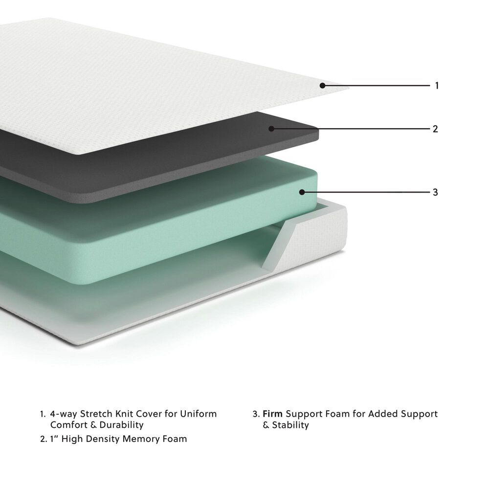 Ashley Chime 8&quot; Medium Tight Top Full Mattress, , large