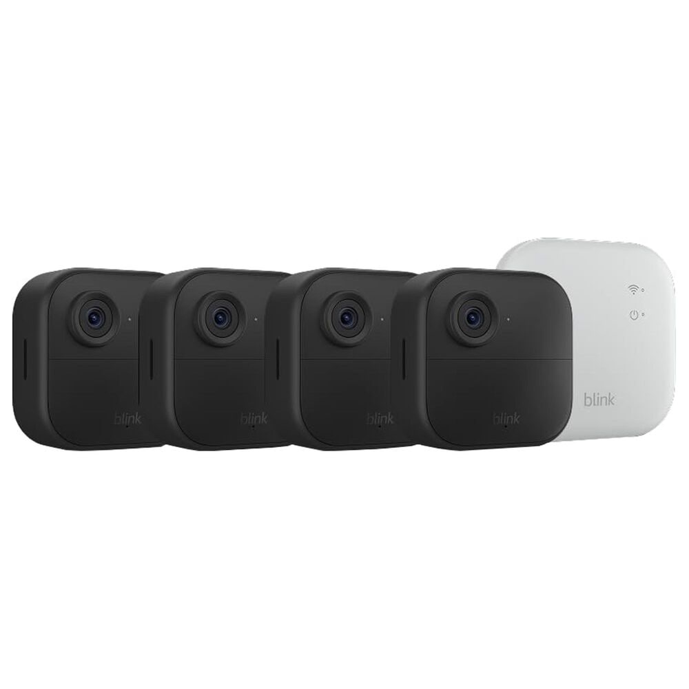 Blink Outdoor 4 4-Security Camera System with Sync Module XR in Black, , large