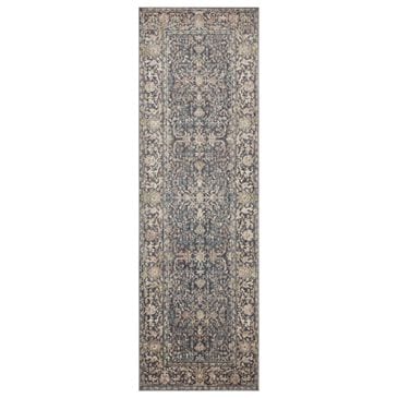 Loloi Bradbury 2"6" x 10" Midnight and Multicolor Runner, , large