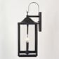 Vaxcel Old Town 2-Light Outdoor Wall Sconce in Textured Black, , large