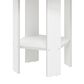 HOMLUX End Table in White (Set of 2), , large