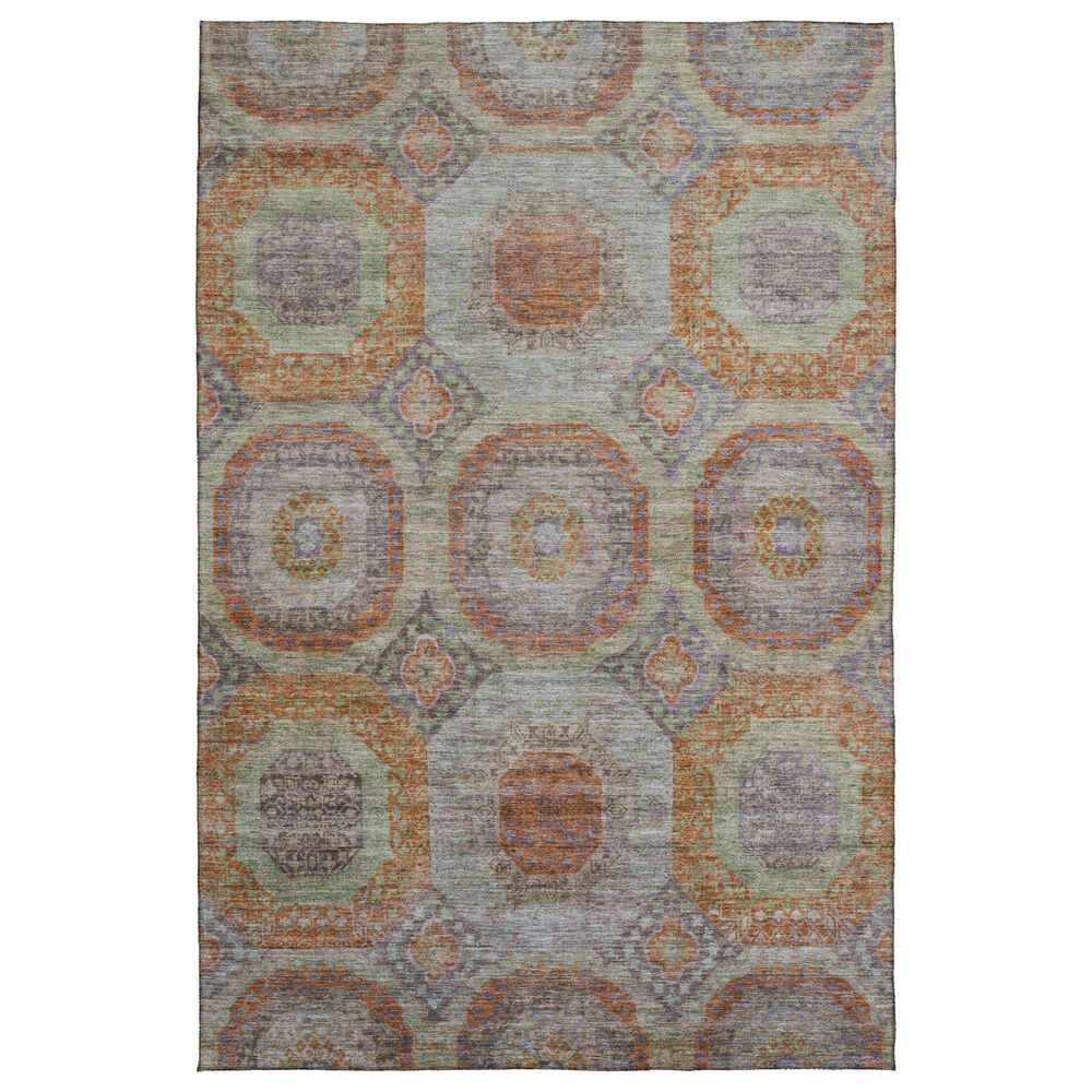 Dalyn Rug Company Karaj KJ6 5" x 7"6" Paprika Indoor/Outdoor Area Rug, , large