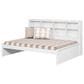 Forest Grove Full Bookcase Bed White, , large
