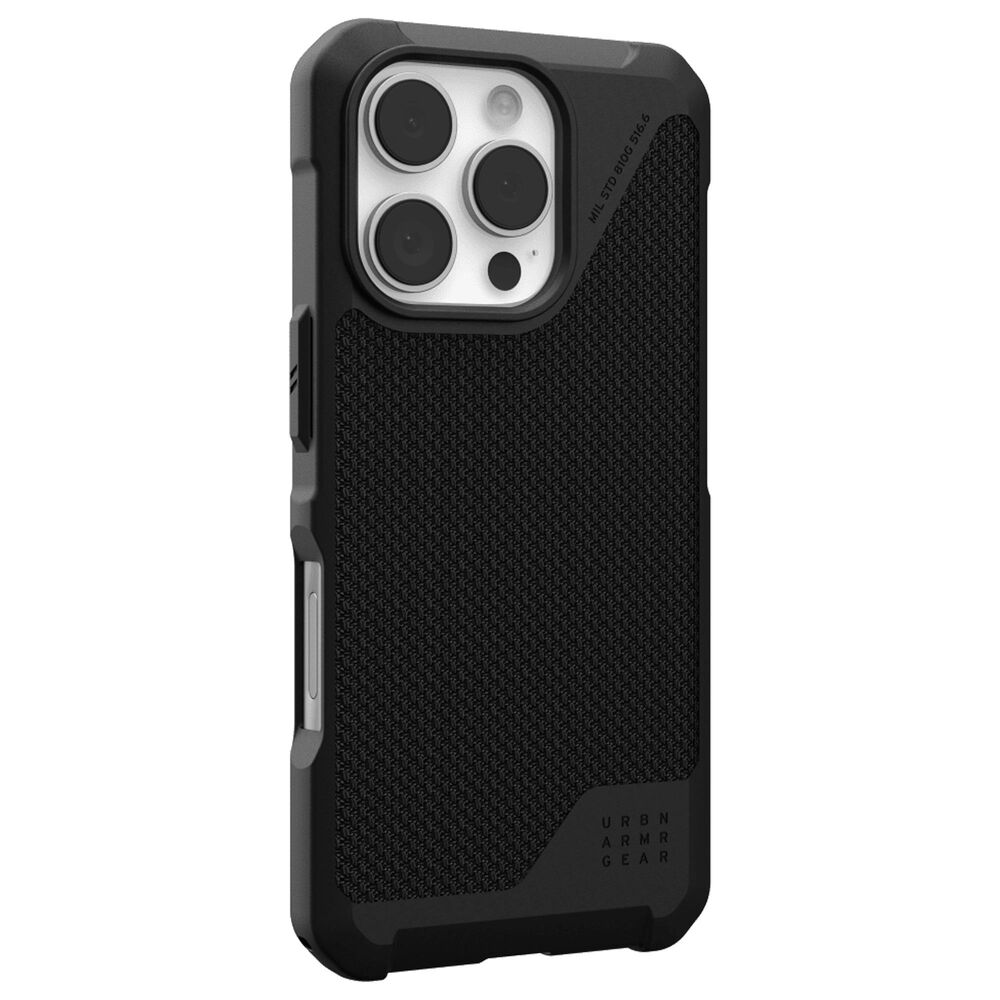 UAG Metropolis LT Series MagSafe Case for Apple iPhone 16 Pro in Kevlar Black, , large