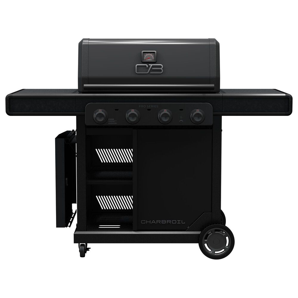 Charbroil Pro Series 4-Burner Gas Grill and Griddle in Black, , large