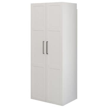 Sauder Wall-Mounted Shallow Cabinet & Doors Bundle, , large