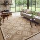 Loloi II Varena 7"9" x 9"9" Sand and Clay Area Rug, , large