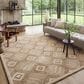 Loloi II Varena 7"9" x 9"9" Sand and Clay Area Rug, , large