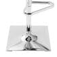 Lumisource Masters Swivel Adjustable Barstool with Grey Cushion in Chrome, , large