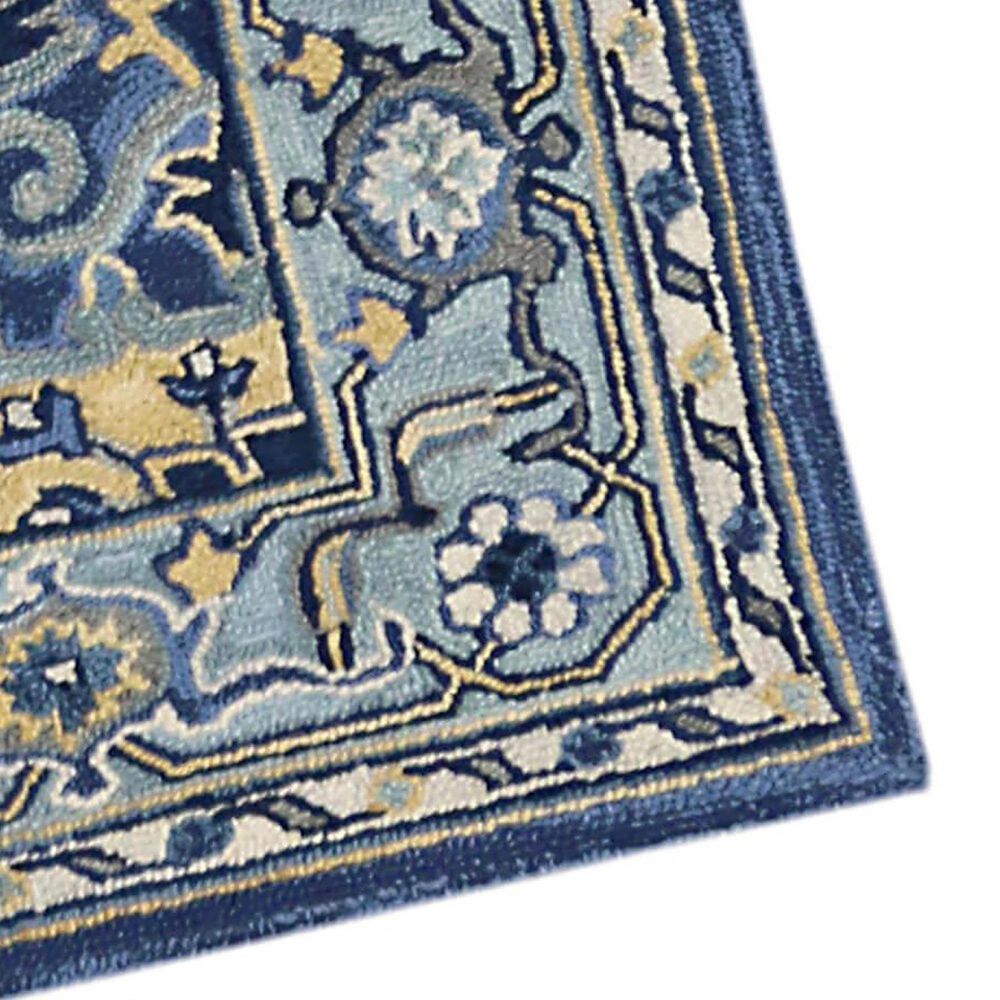 Amerr Boho 5&#39; x 8&#39; Steel Blue Area Rug, , large
