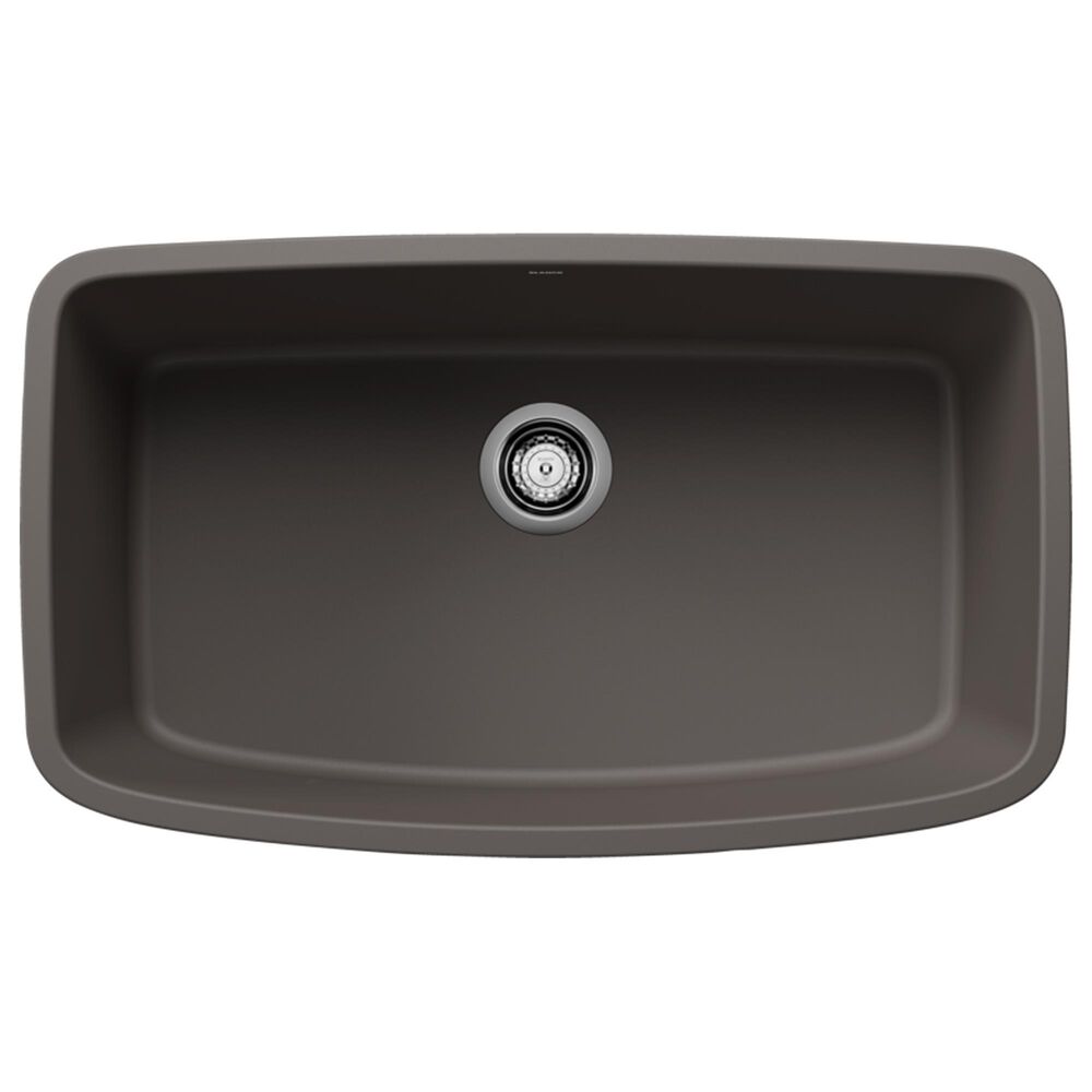 Blanco Valea 32" Super Single Bowl Kitchen Sink in Volcano Gray, , large