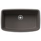Blanco Valea 32" Super Single Bowl Kitchen Sink in Volcano Gray, , large