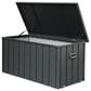 Hearth and Haven 120-Gallon Outdoor Storage Deck Box with Waterproof Material in Dark Gray, , large