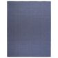 Nourison Horizon HOZ02 Navy 9" x 12" Indoor/Outdoor Area Rug, , large