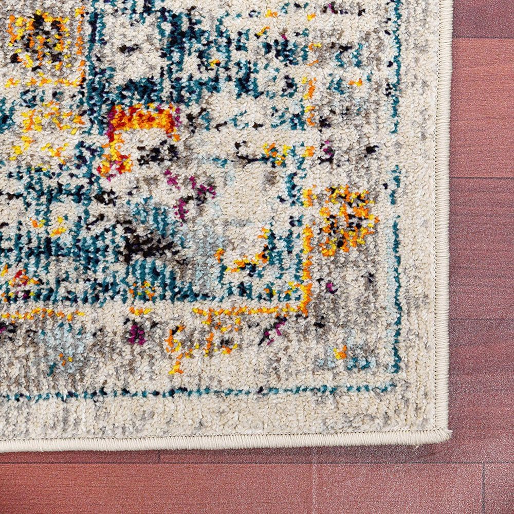 Amer Rugs Montana MON-6 2&#39; x 3&#39; Blue and Orange Area Rug, , large