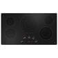 GE Appliances 2-Piece Kitchen Package with 30" Smart Built-In Single Wall Oven and 36" Electric Cooktop in Black, , large