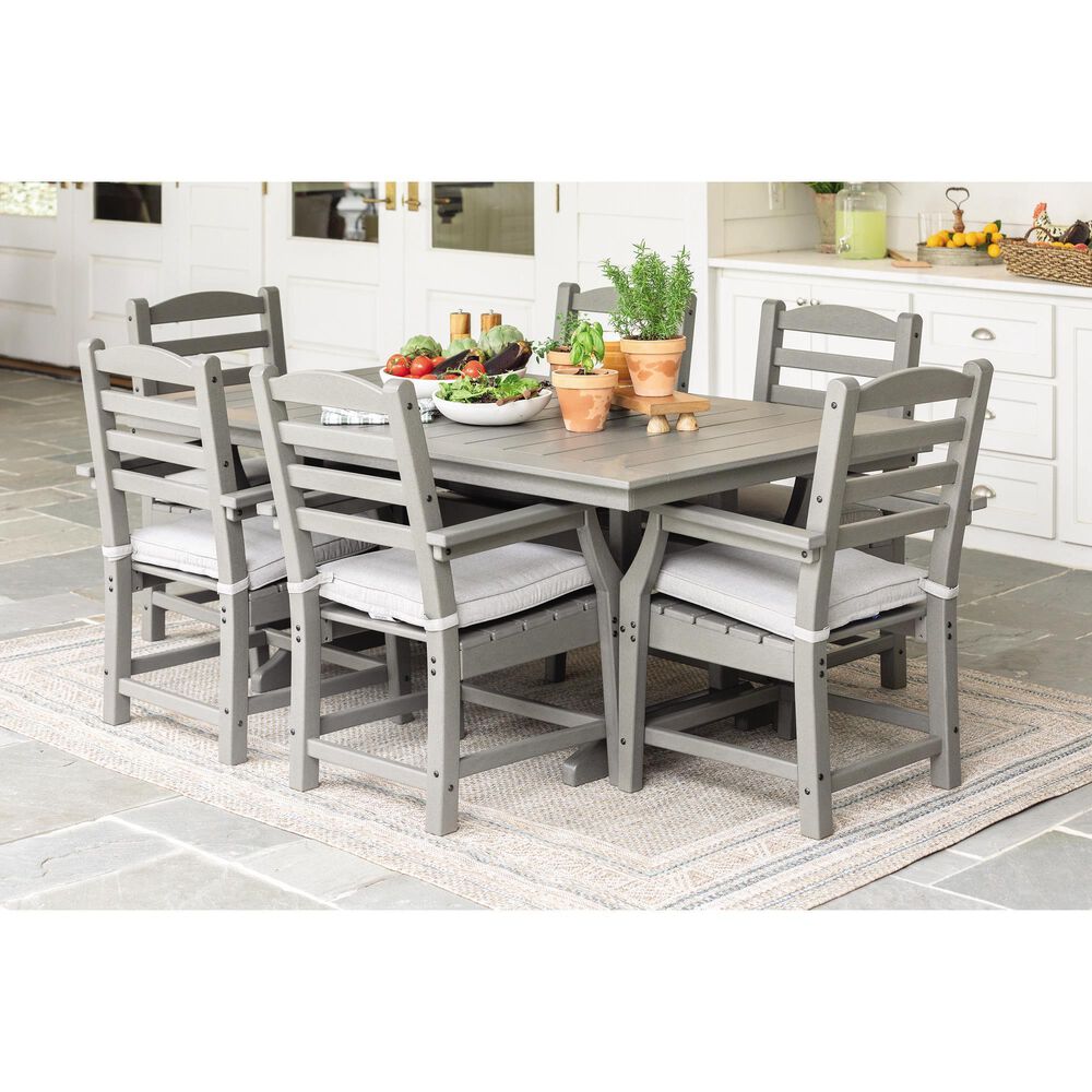 Ashley Visola Dining Chair with Cushion in Gray - Set of 2, , large