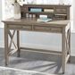 Homestyles Mountain Lodge Desk with Hutch in Gray, , large