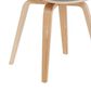 Armen Living Summer Arm Chair with Gray Upholstery in Oak, , large