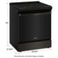 Whirlpool 6.4 Cu. Ft. Induction Range with No Preheat Air Fry in Black Stainless, , large