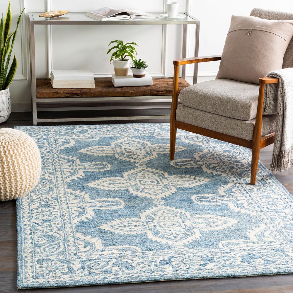 Surya Granada 9&#39;9&quot; x 13&#39;9&quot; Ice Blue, Light Beige and Blue Area Rug, , large