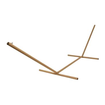 The Hammock Source Tri-Beam Steel Hammock Stand in Taupe, , large