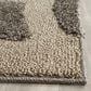 Safavieh Florida Shag SG459-7913-3 3"3" x 5"3" Smoke/Beige Area Rug, , large