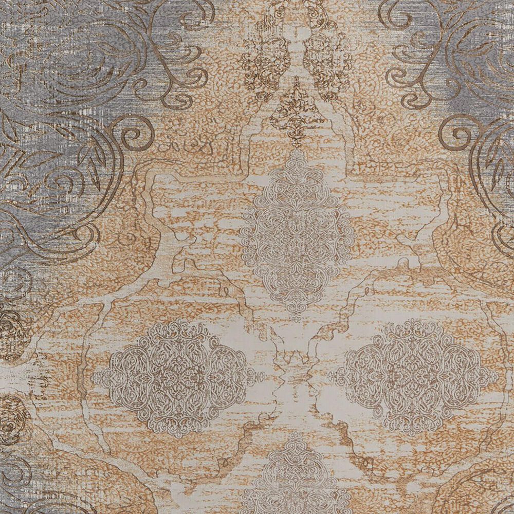 Feizy Celene 39L1F 3&#39;9&quot; x 5&#39;7&quot; Beige and Gray Area Rug, , large