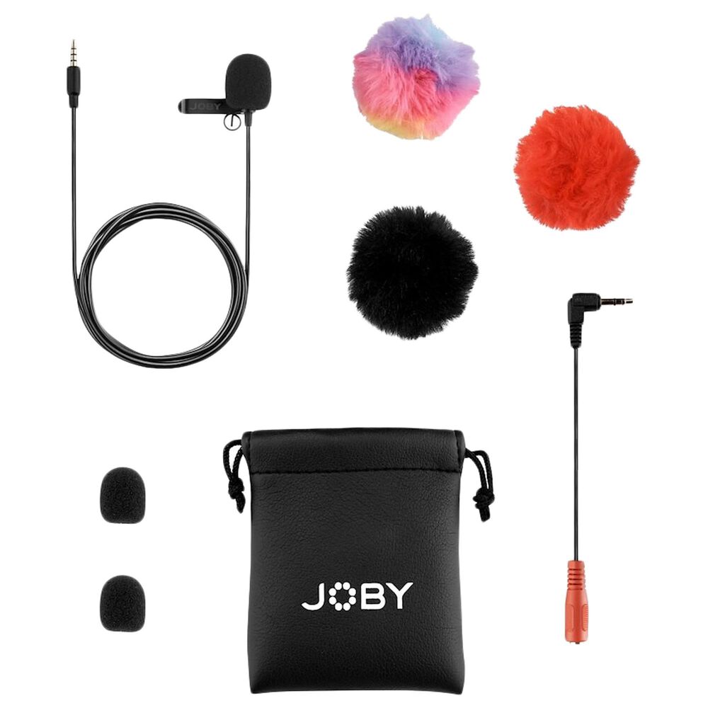 JOBY Joby Wavo Lav Mobile Microphone in Black, Red and Rainbow, , large