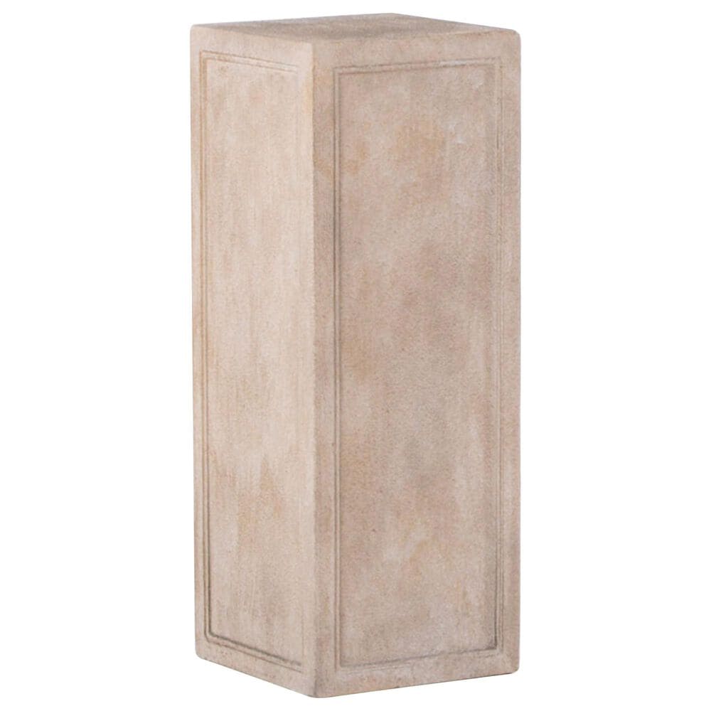 Alfresco Home 10.25" Contadina Pedestal Plant Stand in Tallow, , large