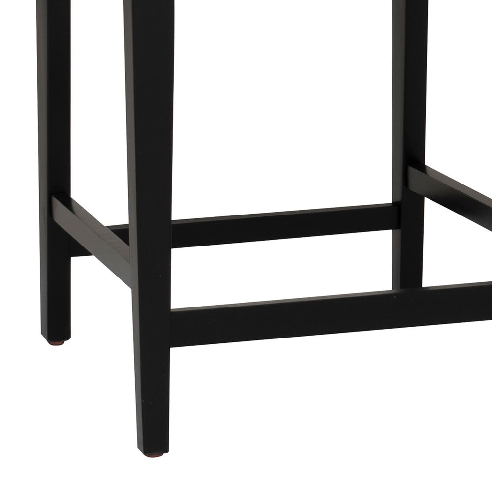 Linon Home Decor Cadence Counter Stool in Black, , large