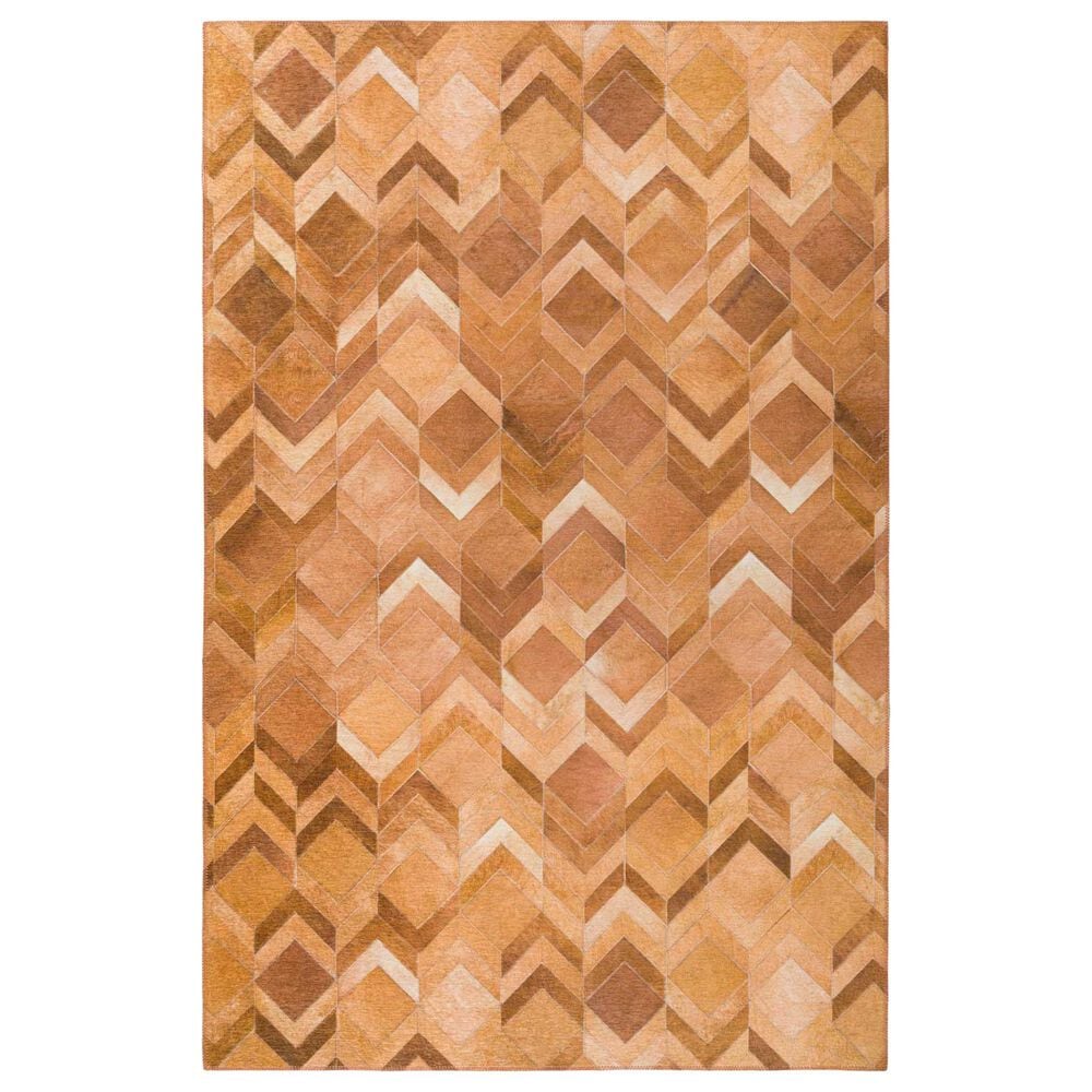 Dalyn Rug Company Durango Chevron 8" x 10" Spice Indoor/Outdoor Area Rug, , large