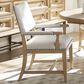 Lexington Home Brands Montecito Colburn Arm Chair with Seabridge Cushion in Light Chestnut and Ivory, , large