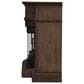 Fabio Flames Hamilton 70" TV Stand with Fireplace in Prairie Brown, , large