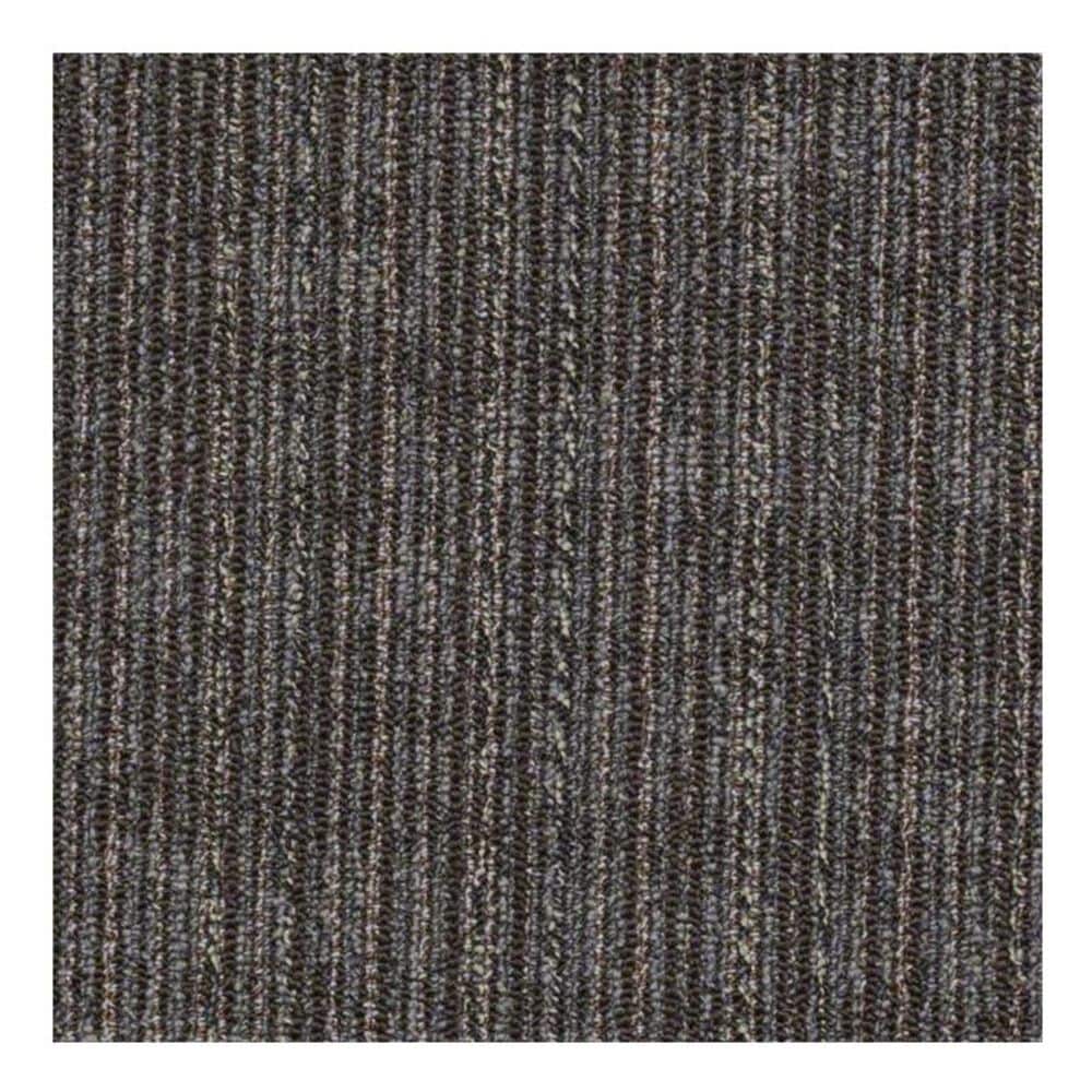 Shaw Mesh Weave 24" x 24" Carpet Tile in Toffee, , large