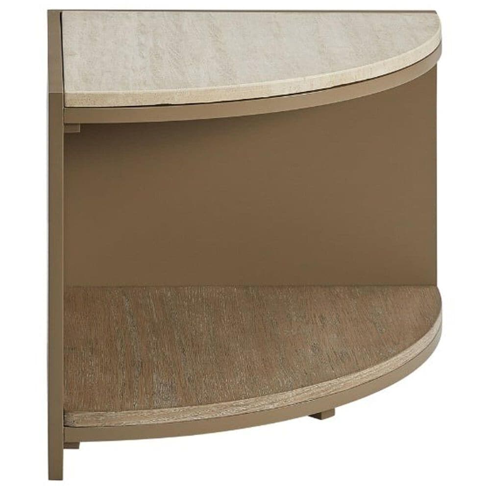 Bernards Furniture Trilogy Quarter Bunching Table in Warm Toffee and Spice, , large