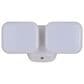 Vaxcel Theta 2-Light LED Outdoor Dusk-to-Dawn Flood Light in White, , large