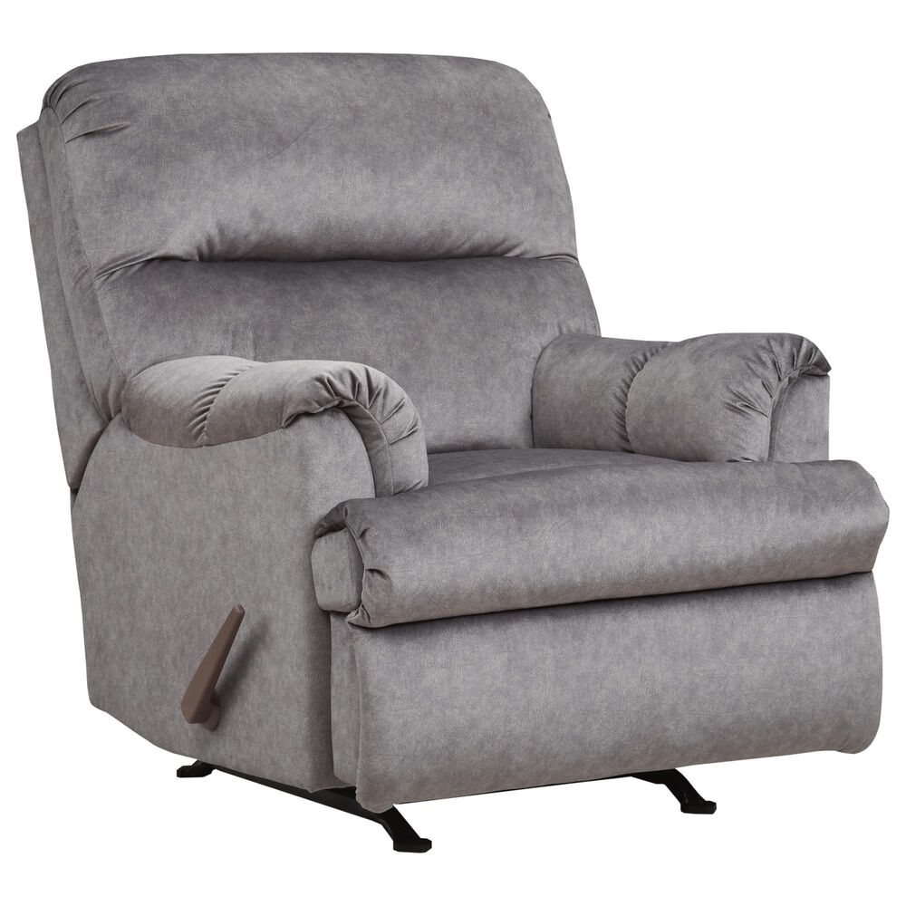 Arapahoe Home Chat Manual Recliner in Gray, , large