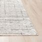 RIZZY Couture 8" x 10" Ivory and Gray Area Rug, , large