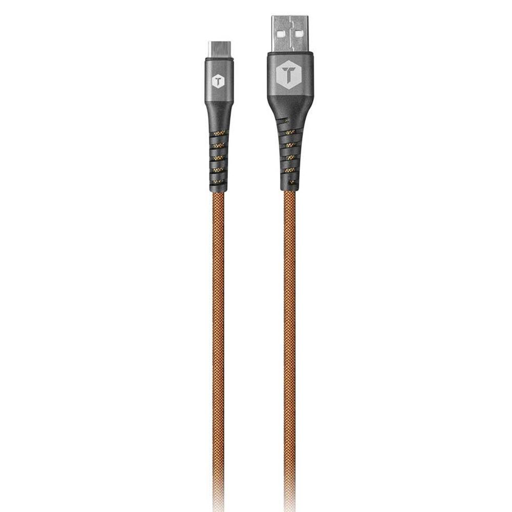 ToughTested 8" USB-C to A Pro Armor Weave Cable, , large