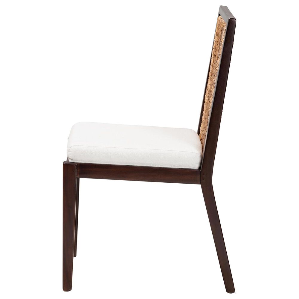 Baxton Studio Joana Side Chair in Dark Brown, , large