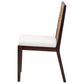 Baxton Studio Joana Side Chair in Dark Brown, , large