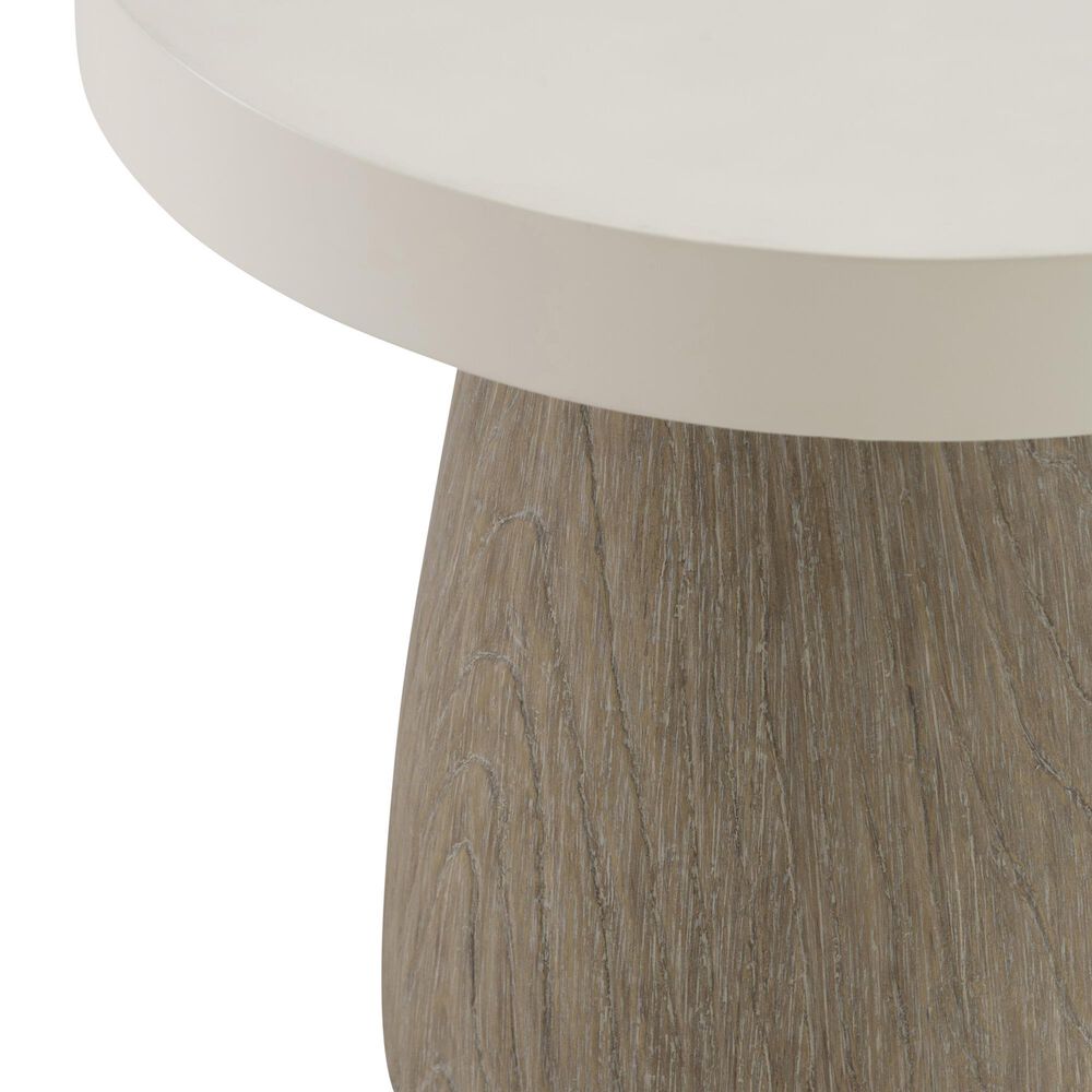 Bernhardt Granville Outdoor Side Table in Bone and Sea Oat, , large