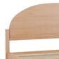 Walker Edison Elias Queen Platform Bed with Arched Headboard in Cerused White, , large