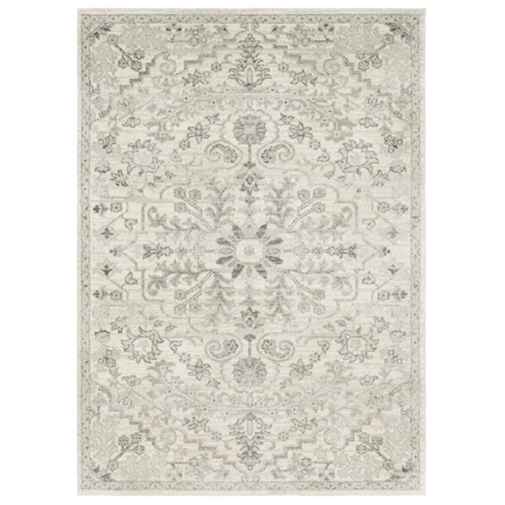 Surya Harput HAP-1069 3"10" x 5"7" Gray, Charcoal and Beige Area Rug, , large